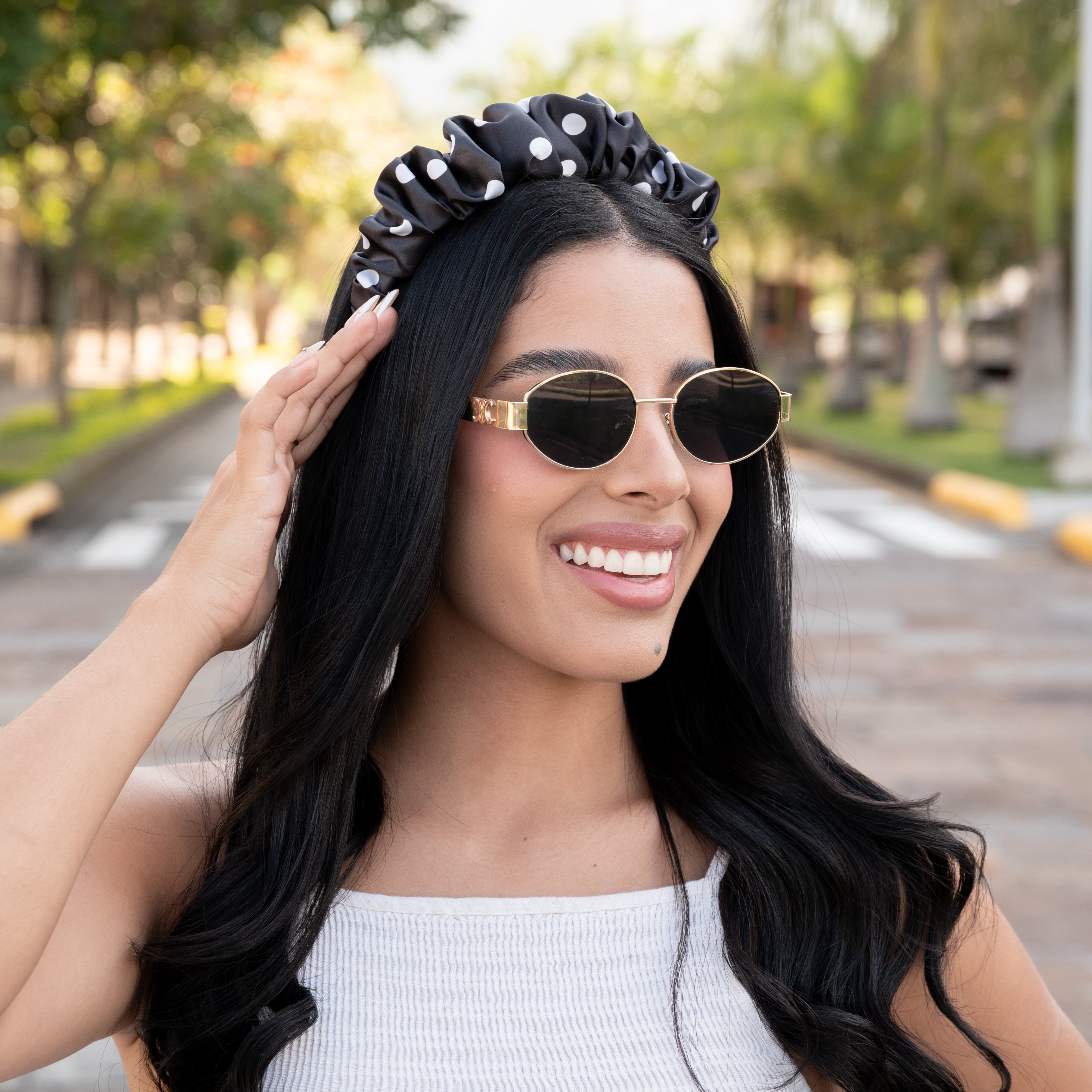 #color_Polka Dots Negro