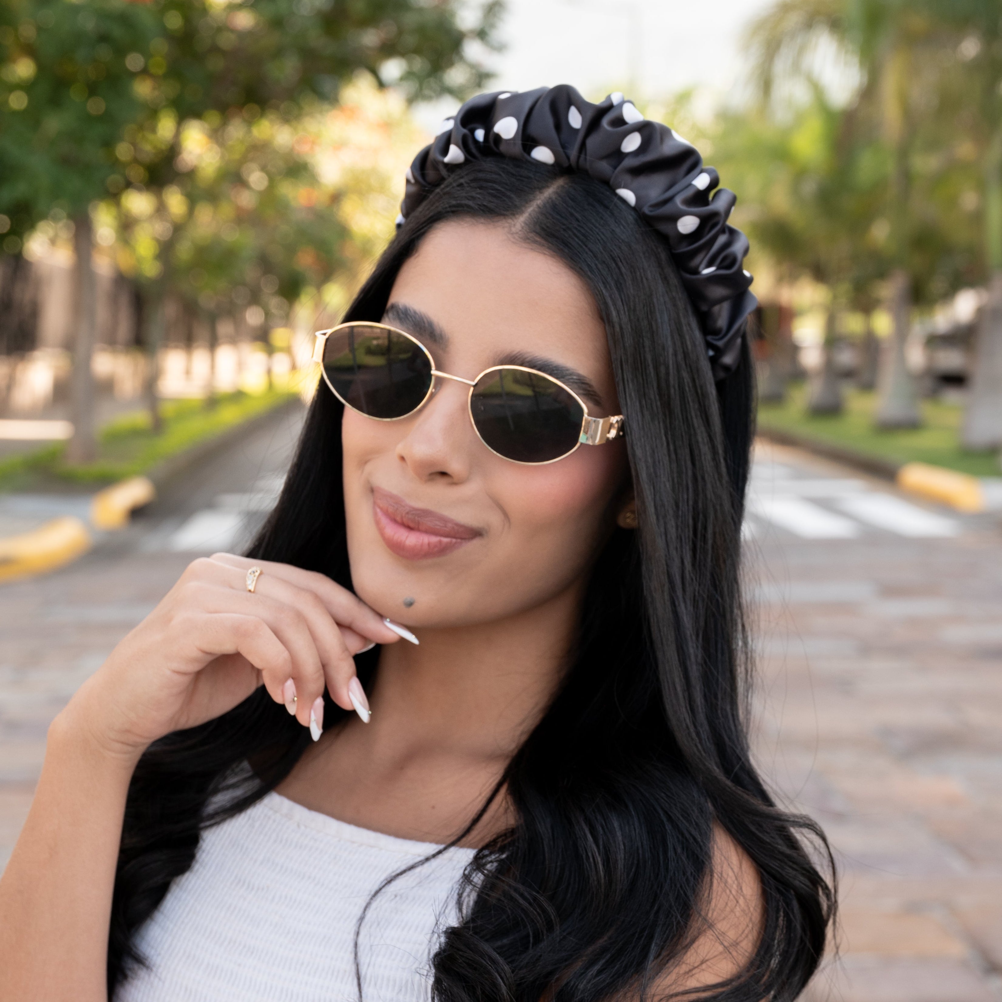 #color_Polka Dots Negro