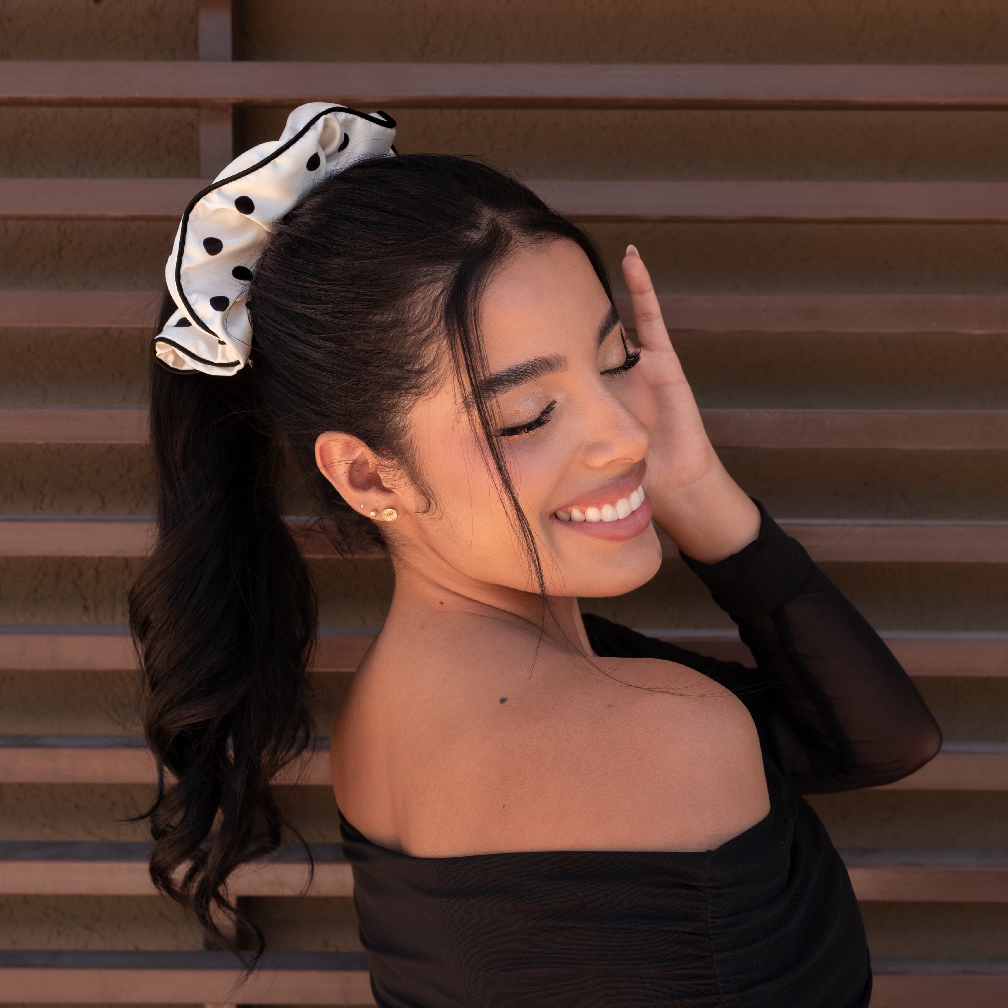 #color_Polka Dots Blanco