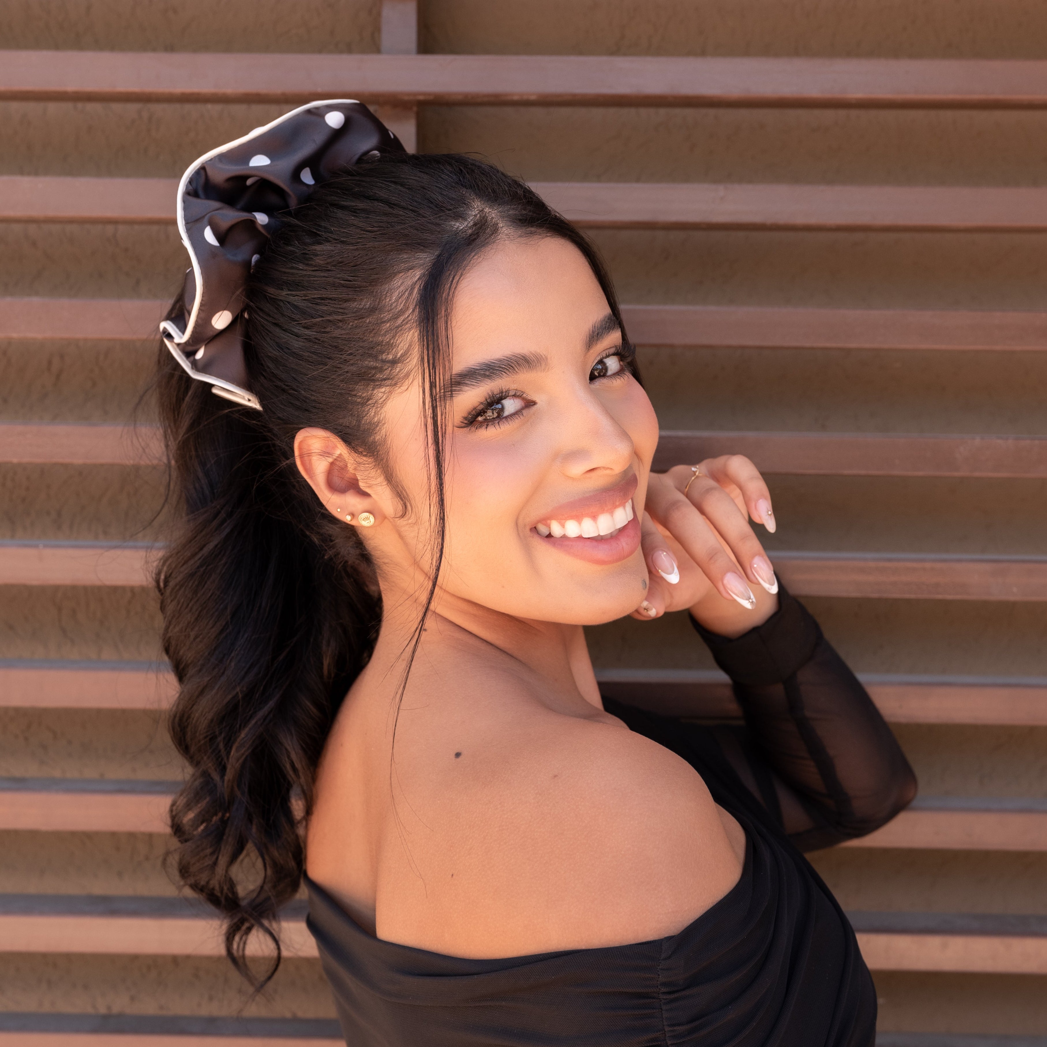 #color_Polka Dots Negro