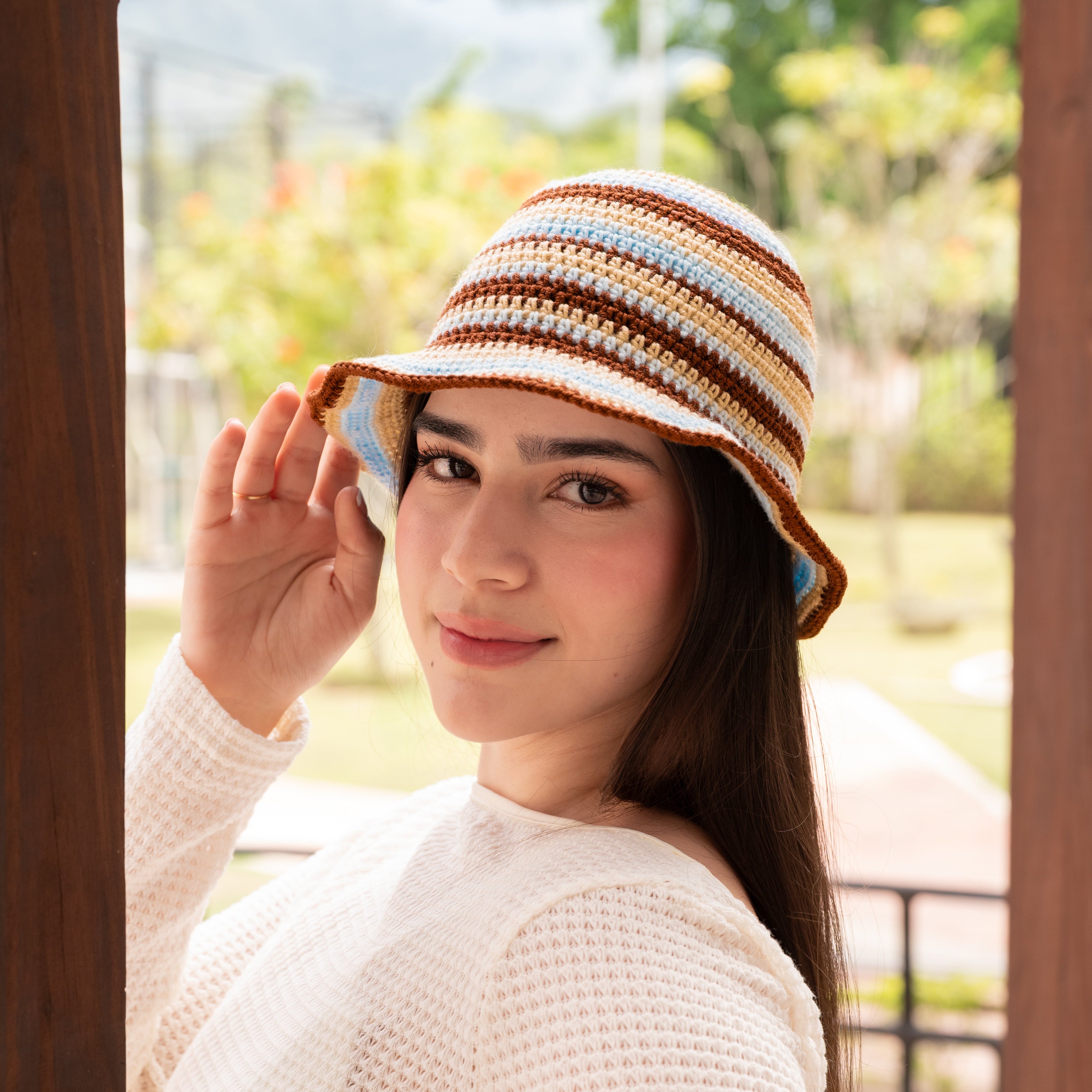 Crochet Bucket Hats - Cielo de Verano