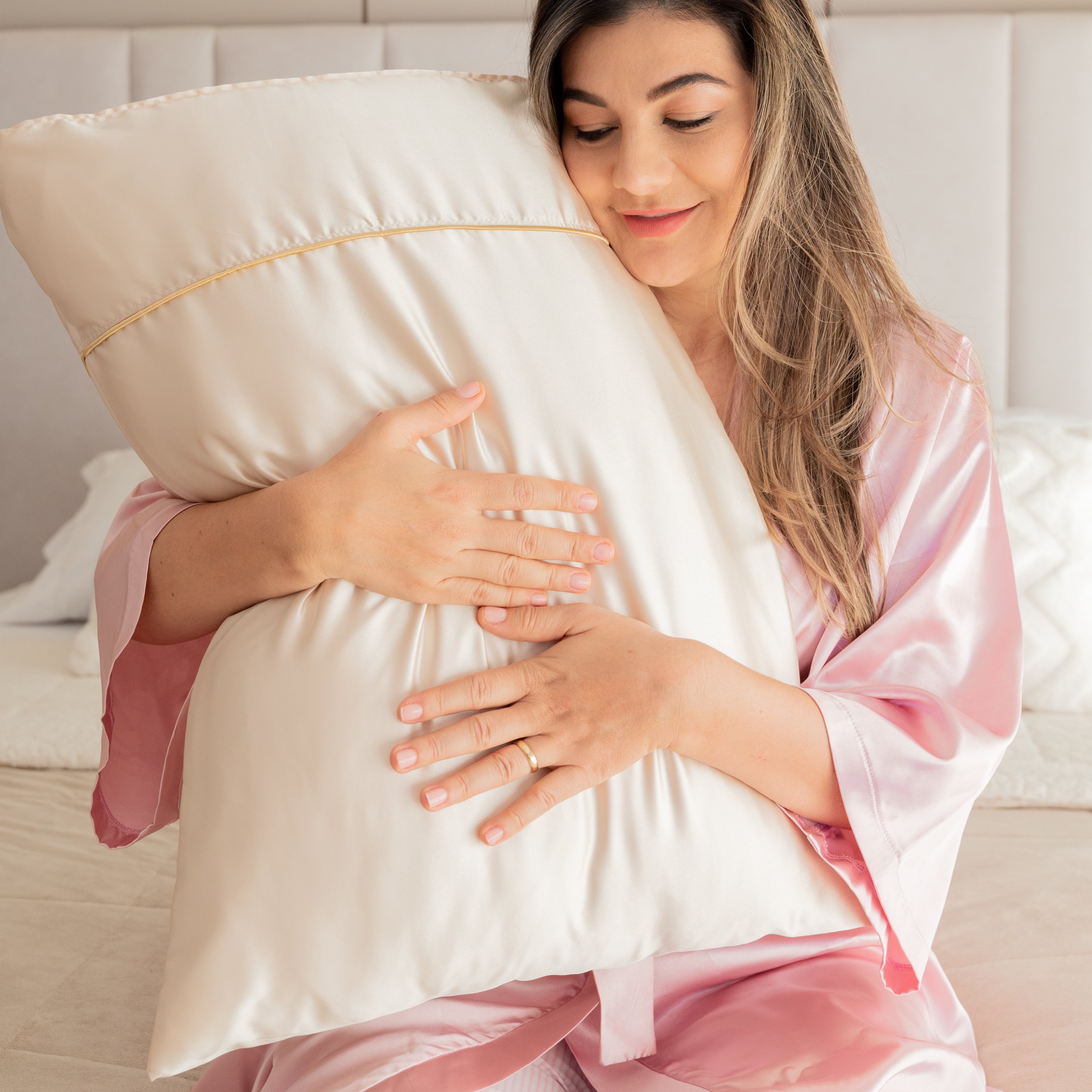 Funda de Almohada Champagne