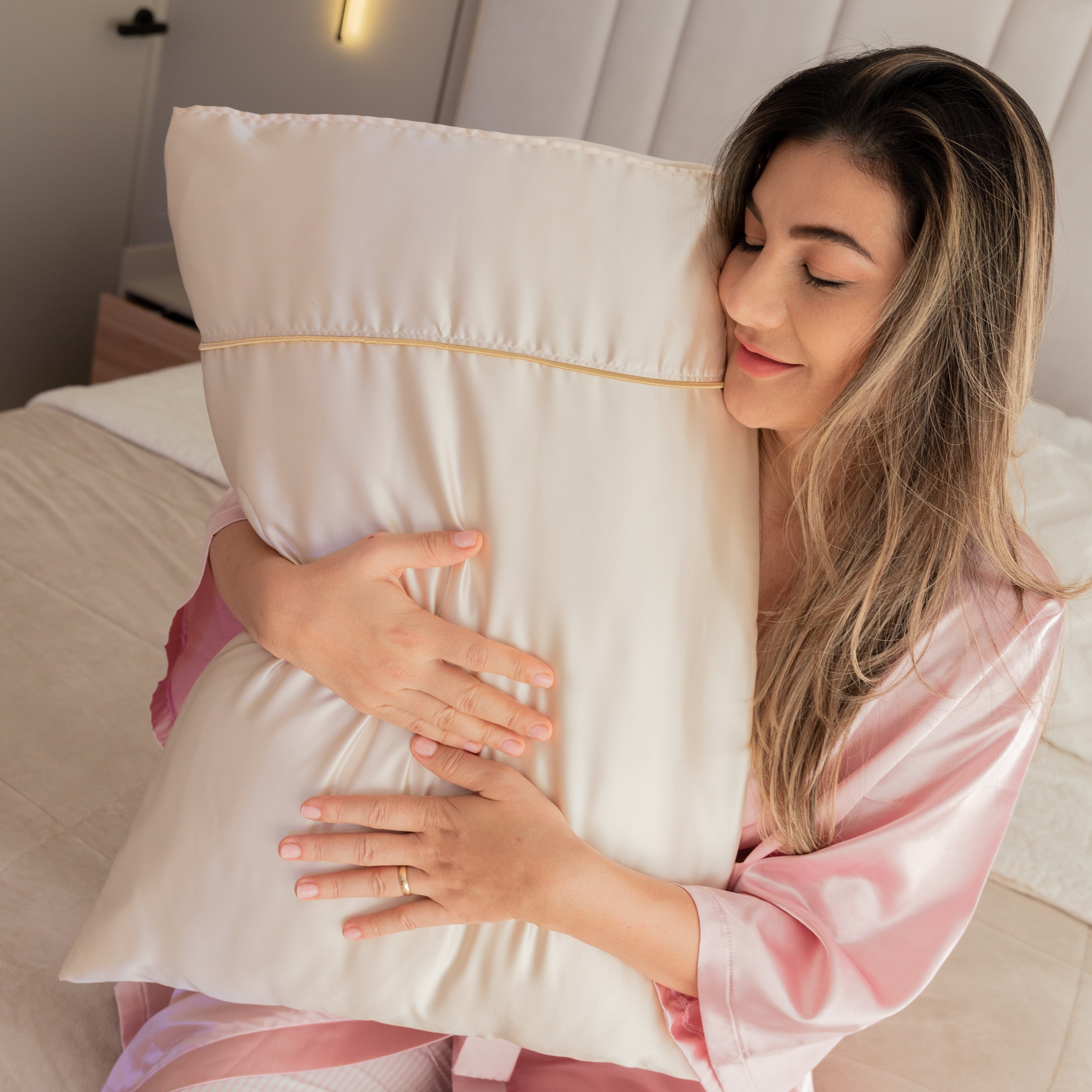 Funda de Almohada Champagne