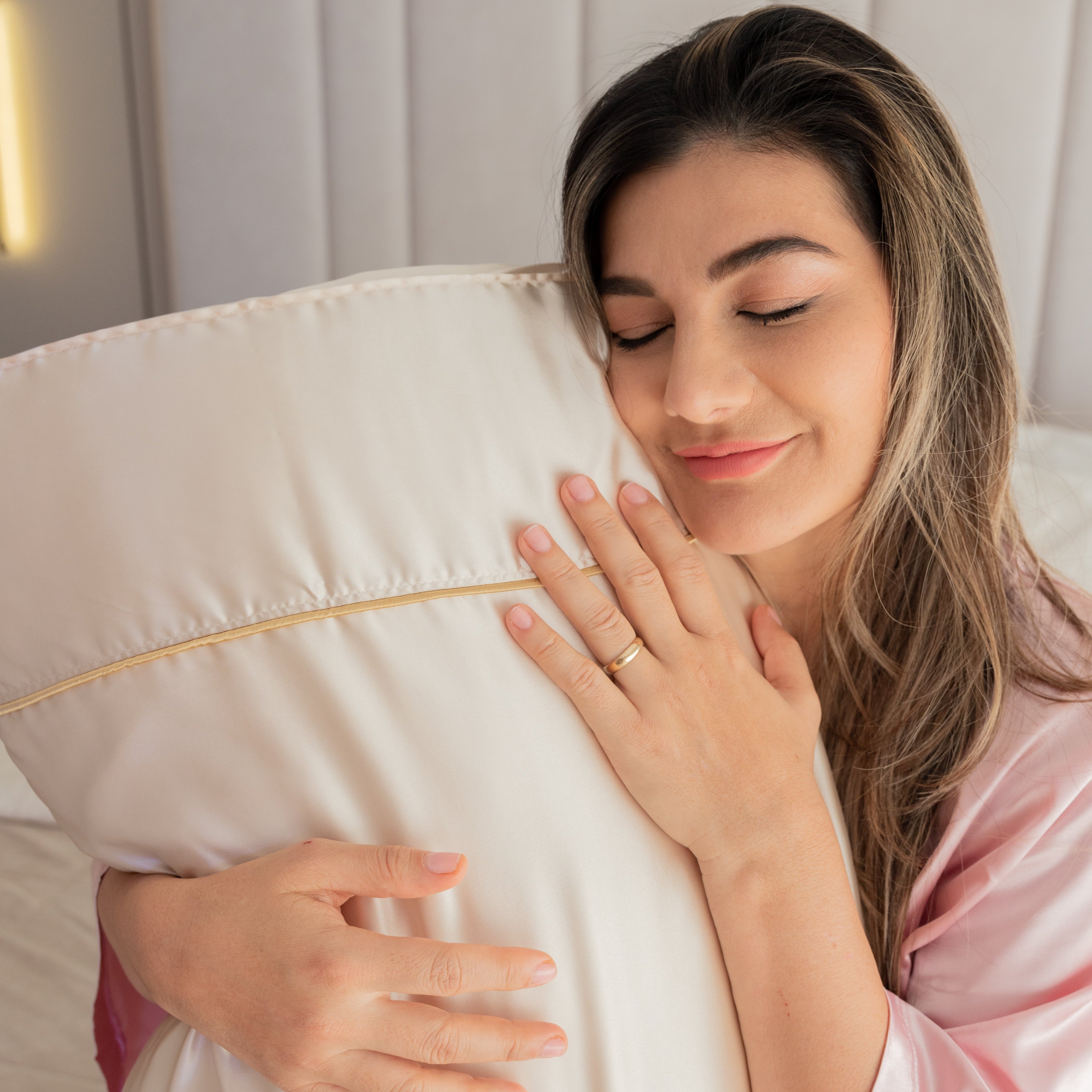 Funda de Almohada Champagne