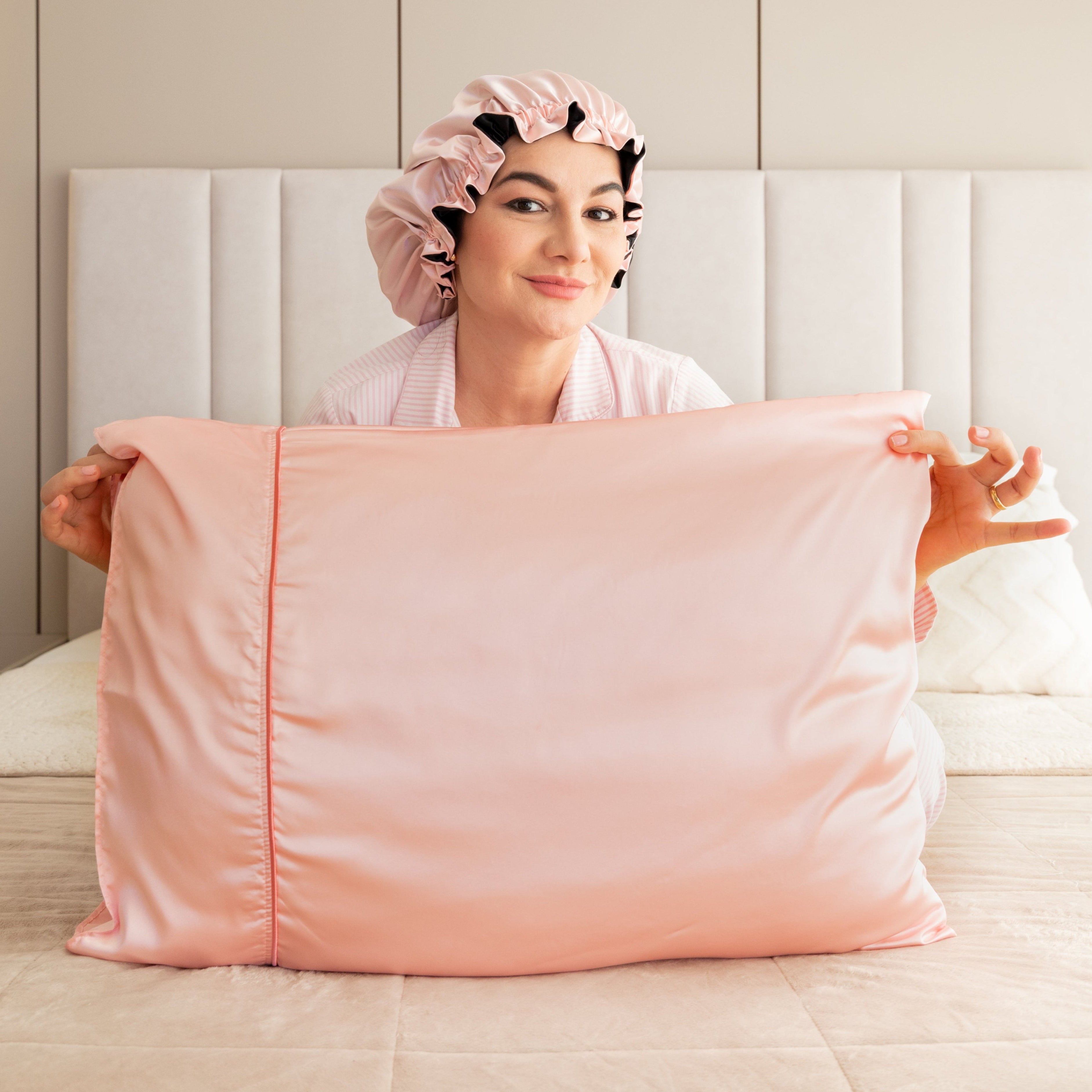 Funda de Almohada Rosada