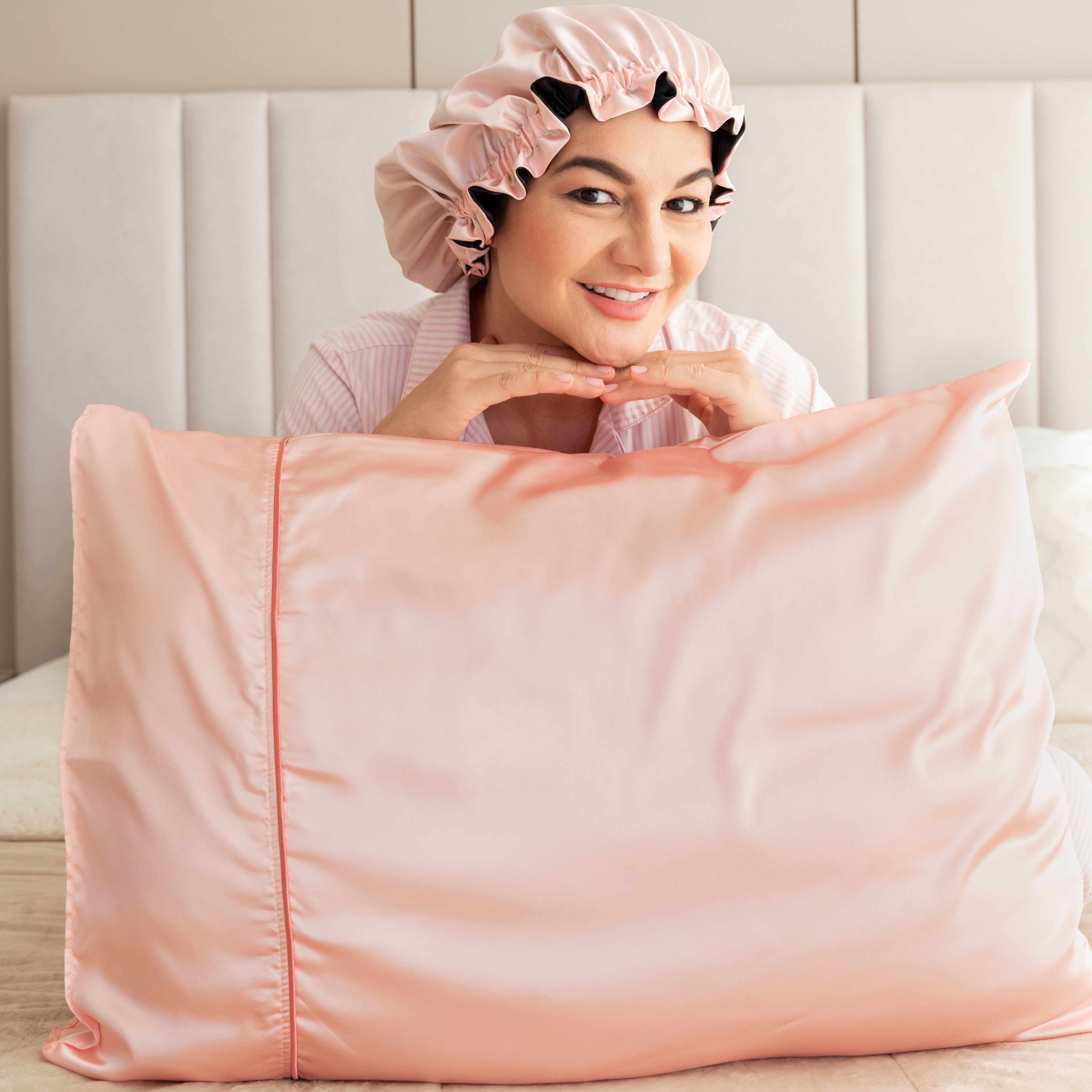 Funda de Almohada Rosada