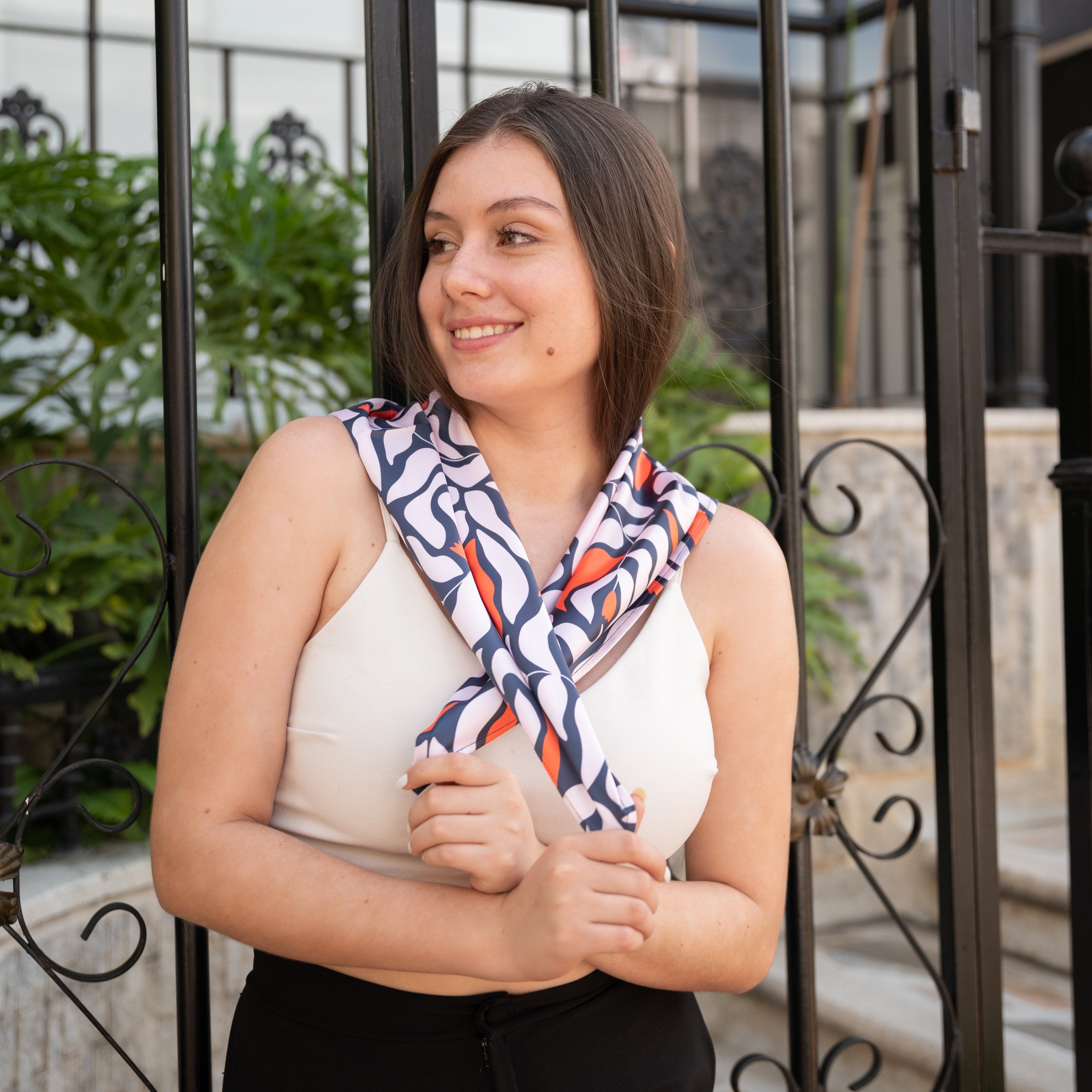 Pañuelo Mediano Luz Ambar