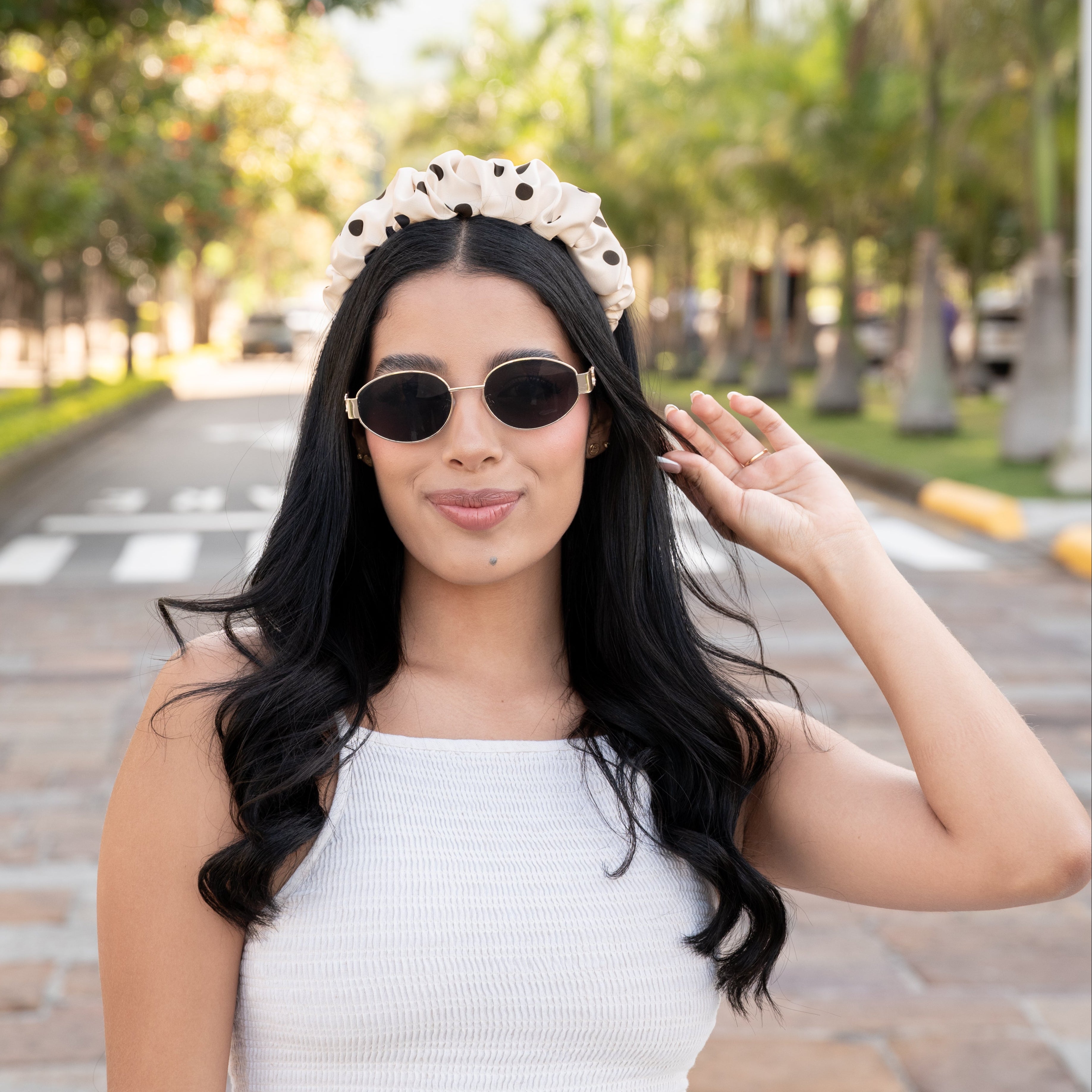 #color_Polka Dots Blanco