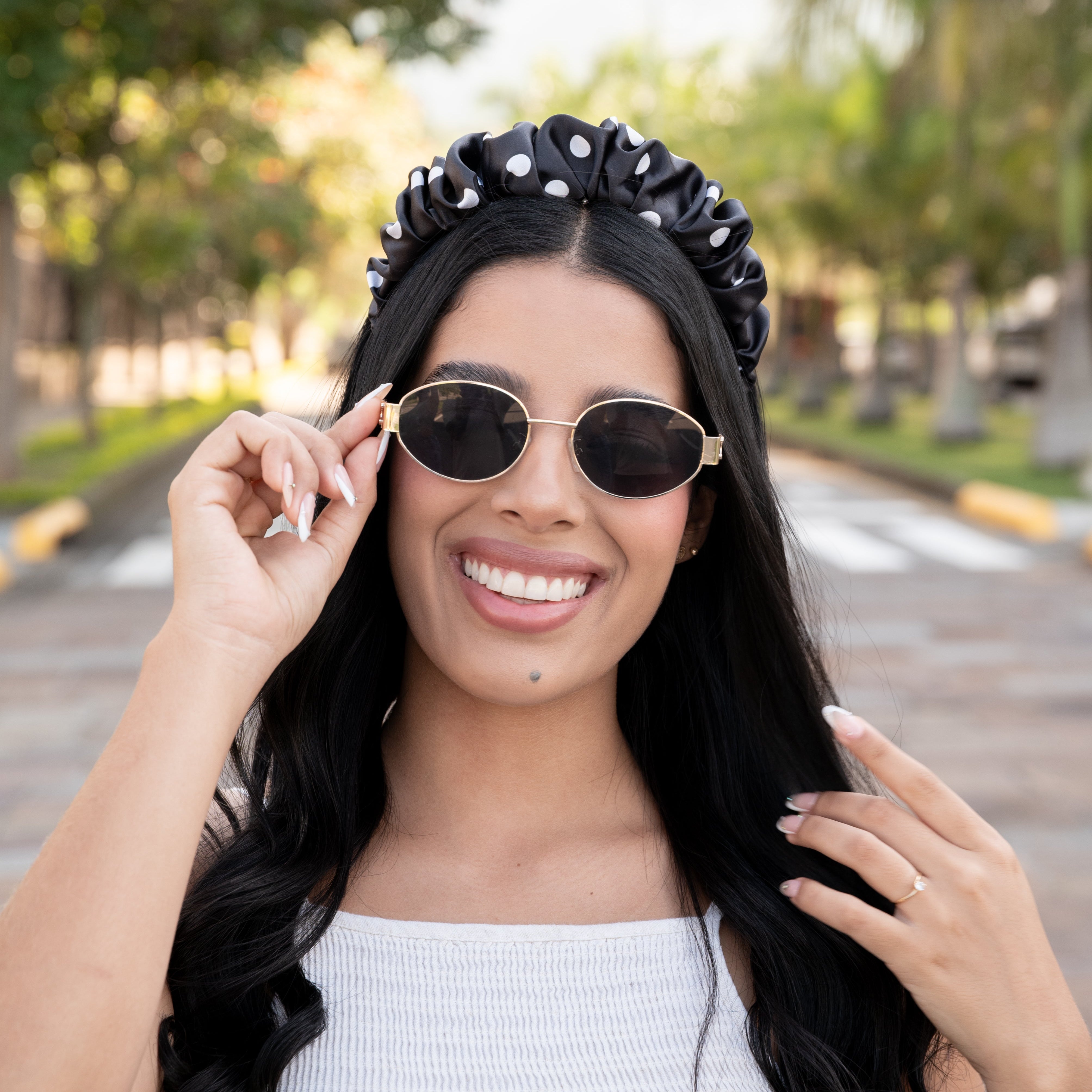 #color_Polka Dots Negro