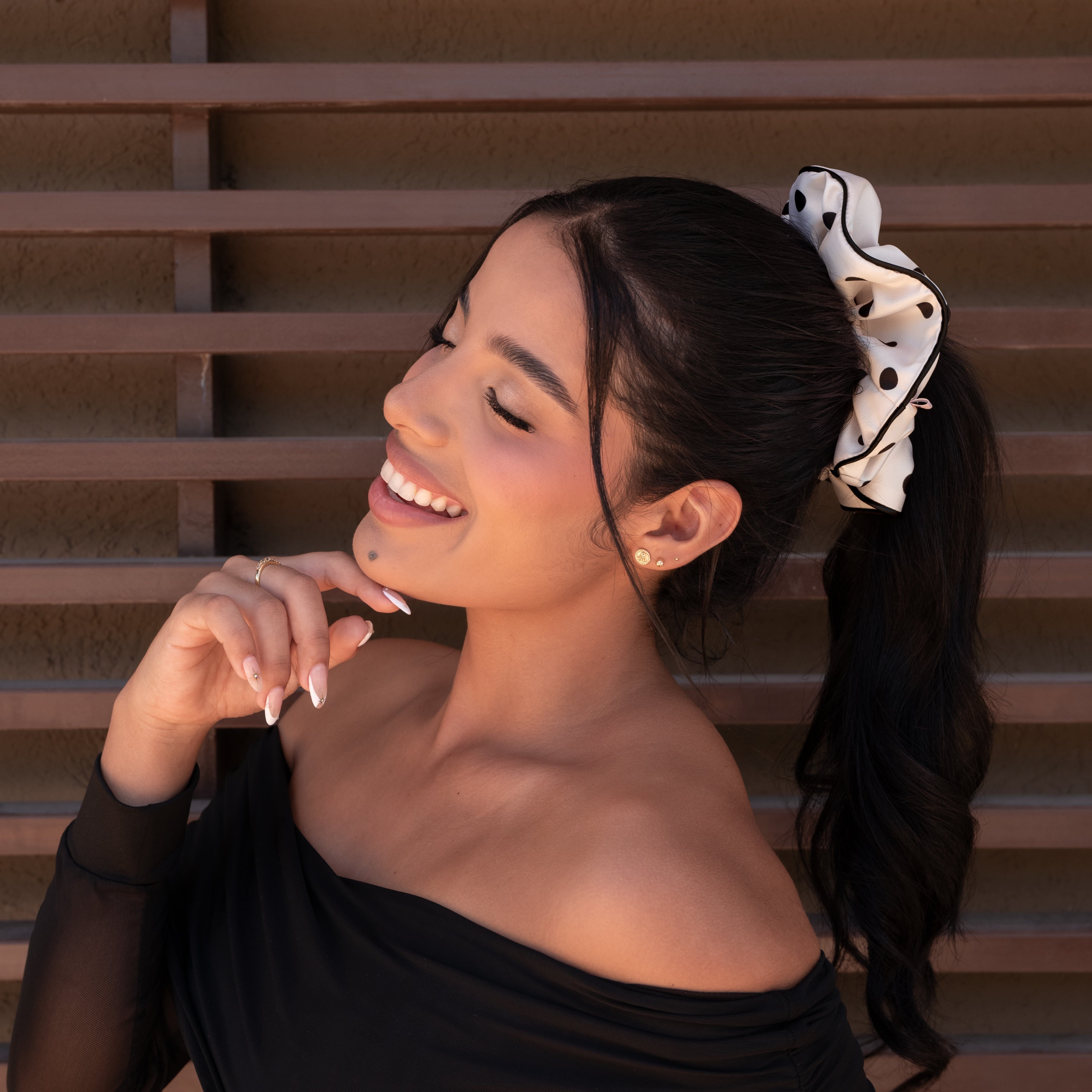 #color_Polka Dots Blanco