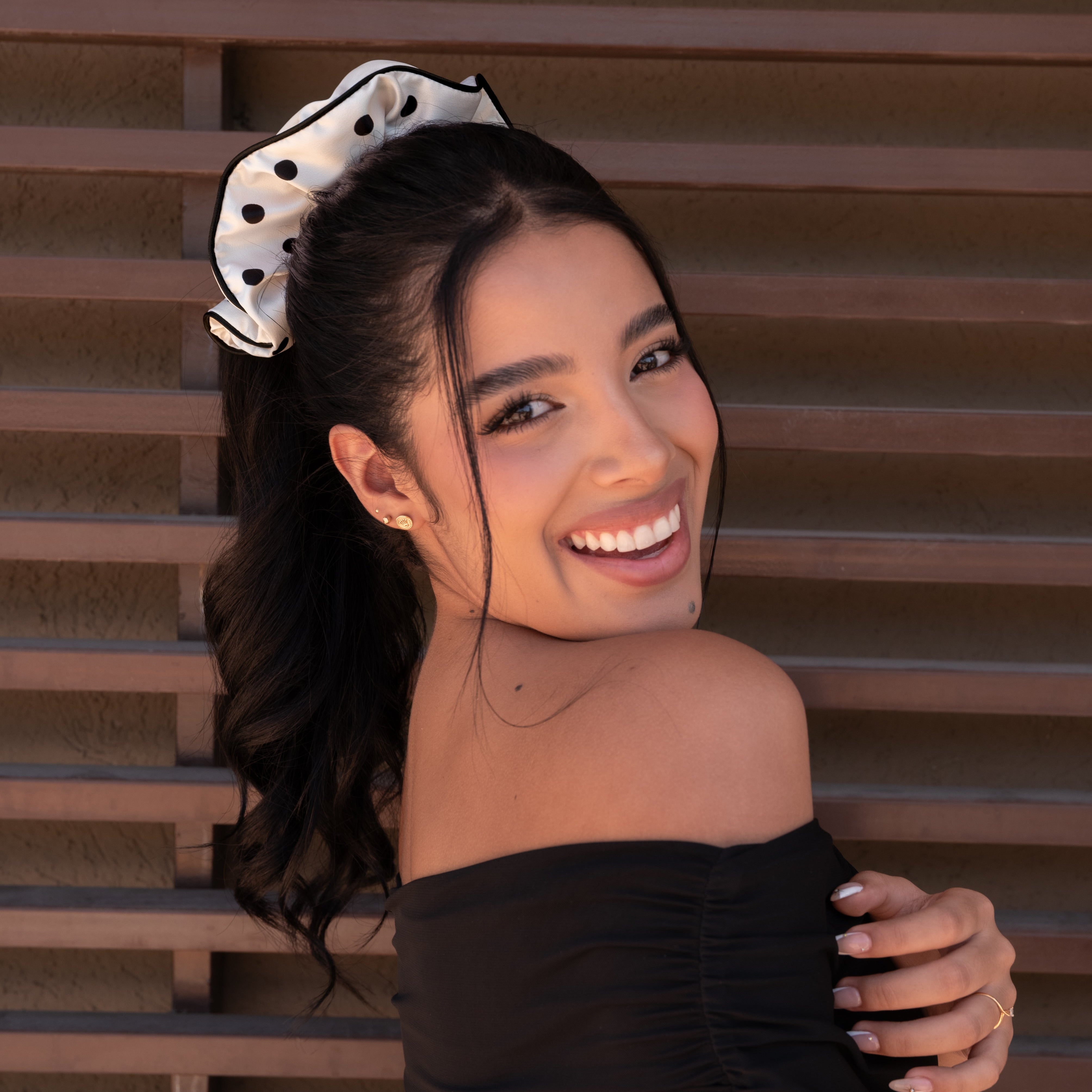 #color_Polka Dots Blanco