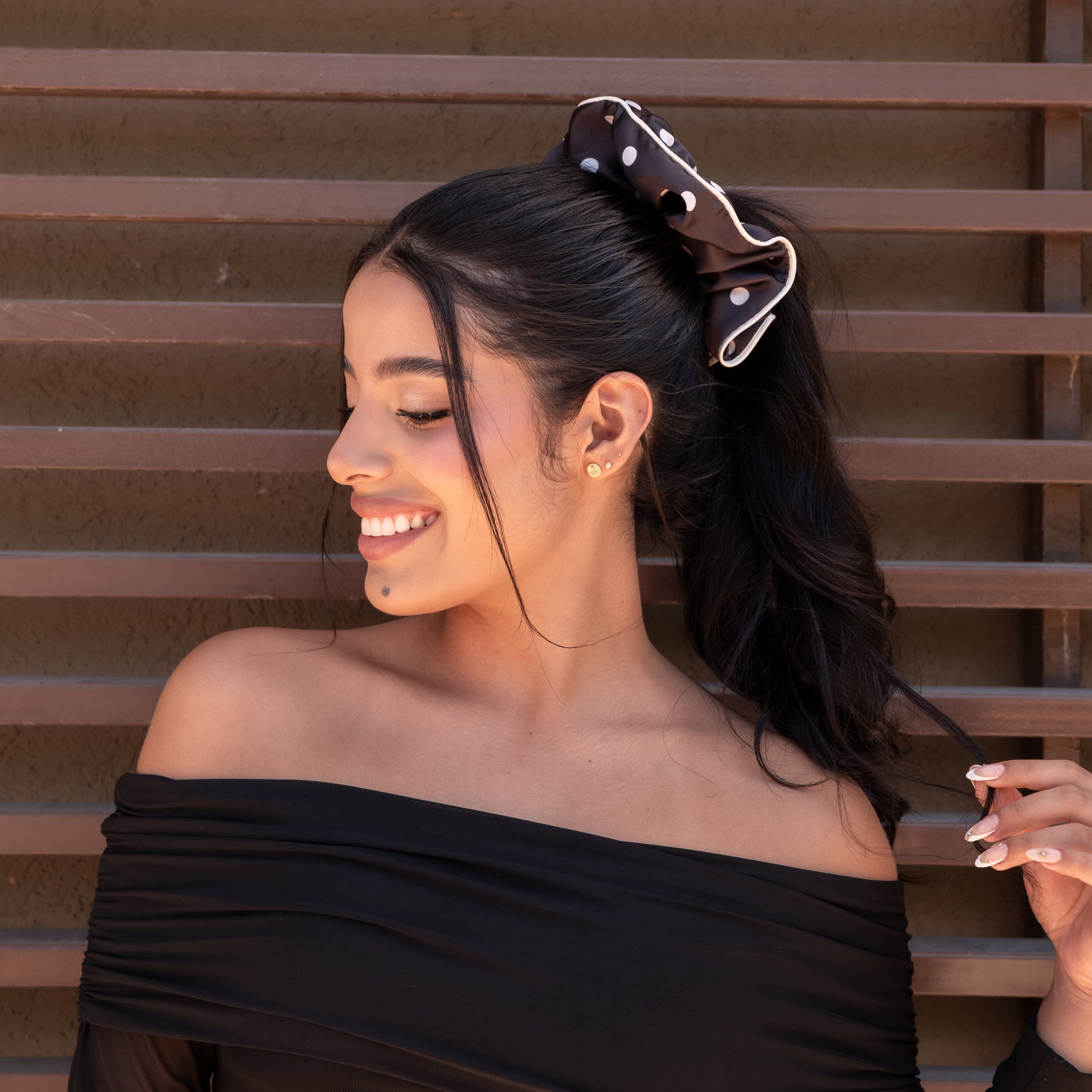 #color_Polka Dots Negro