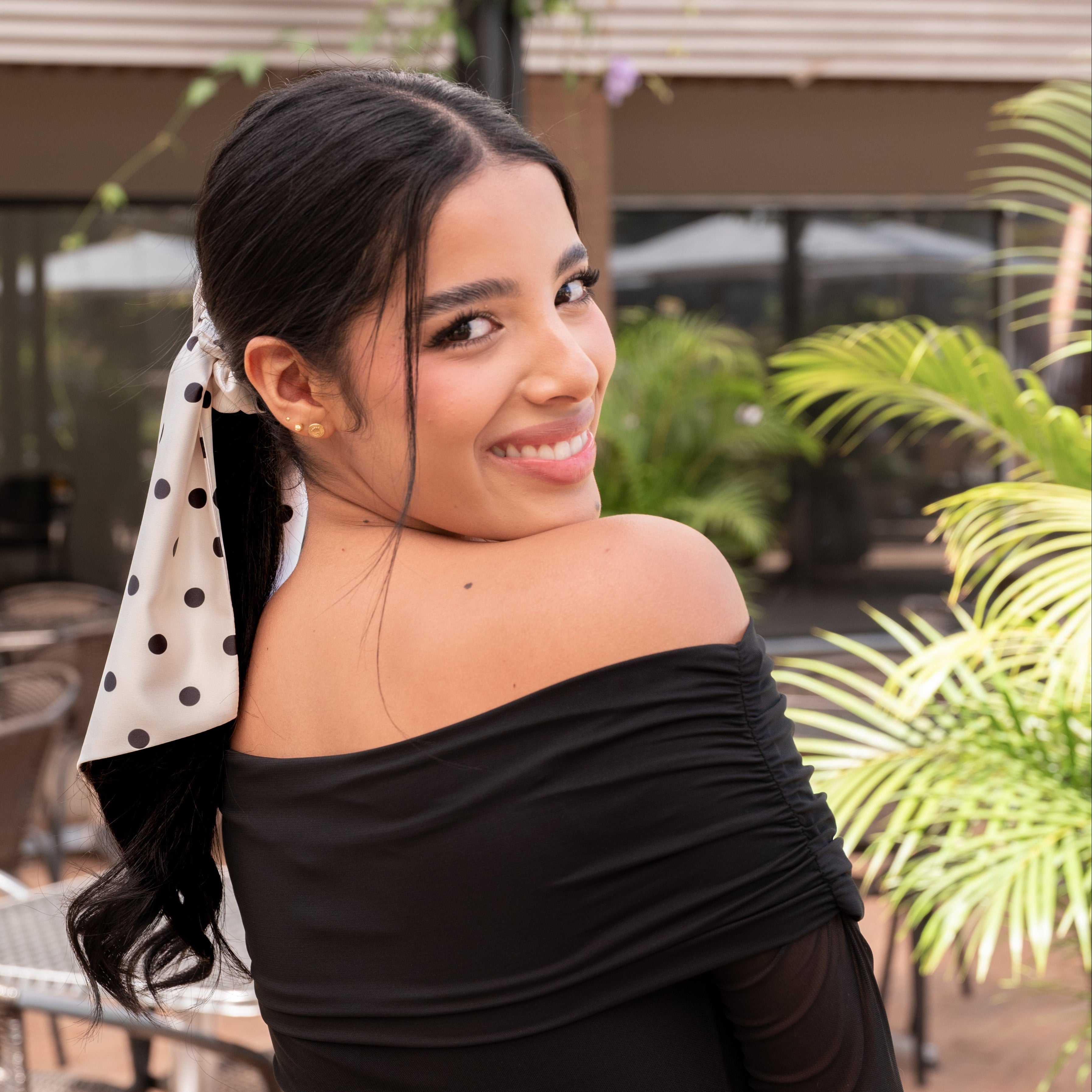 #color_Polka Dots Blanco