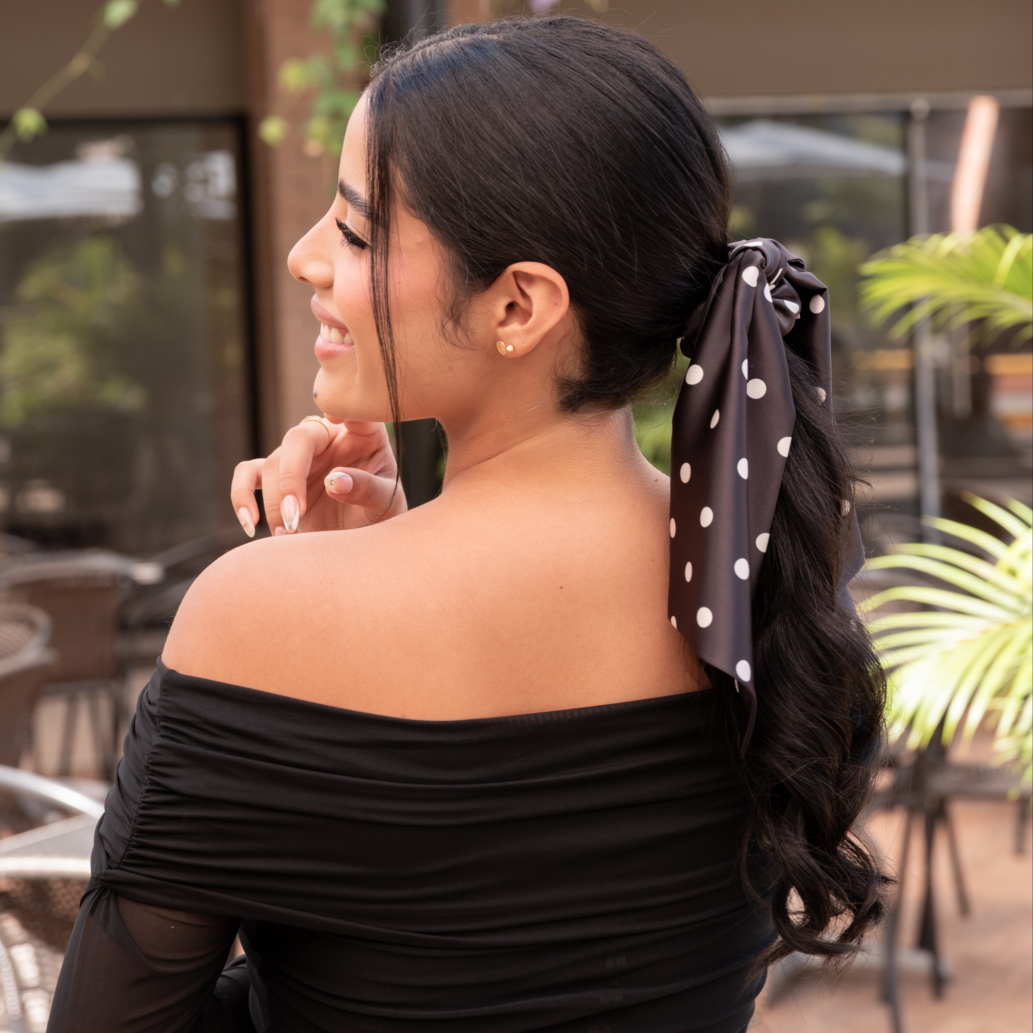 #color_Polka Dots Negro