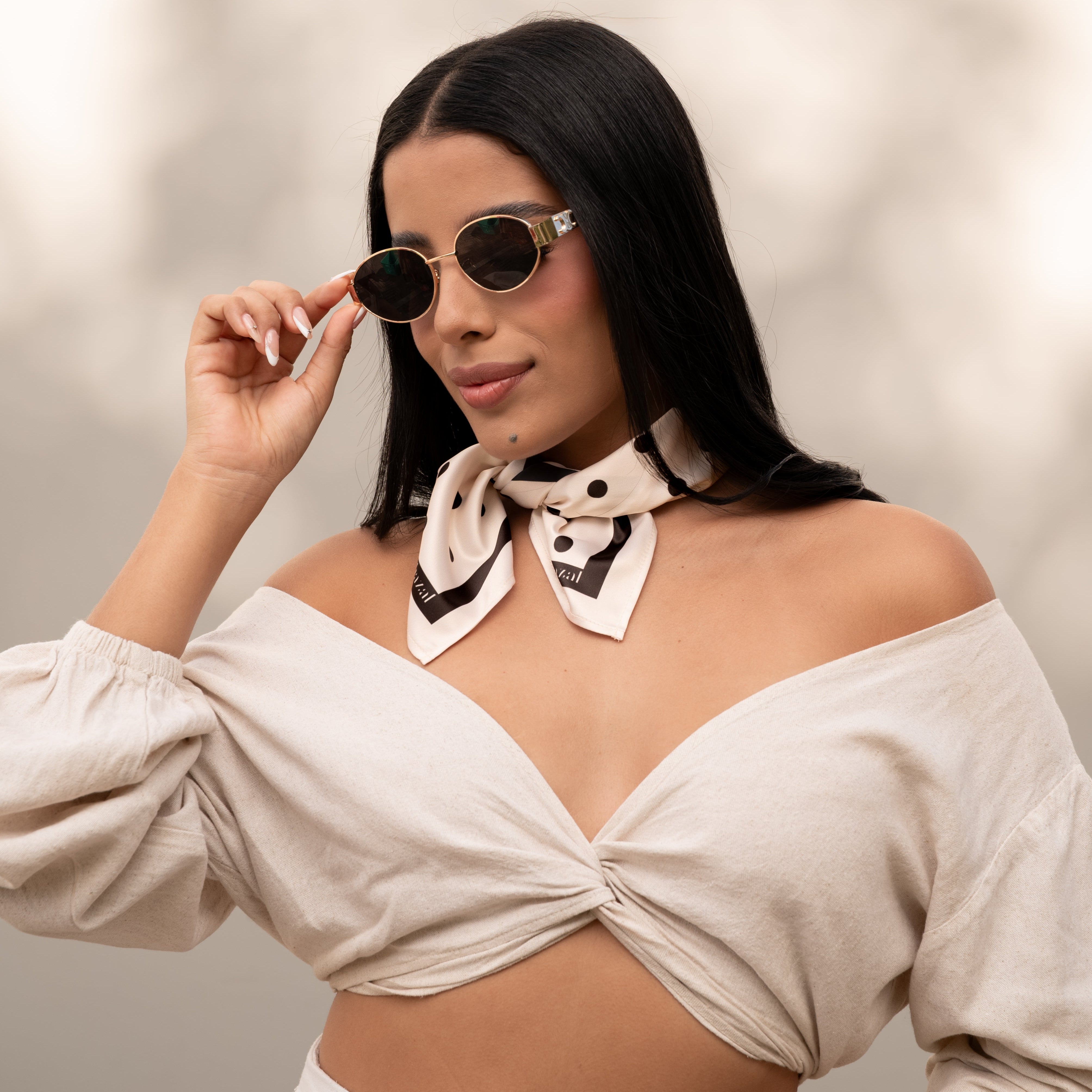 #color_Polka Dots Blanco